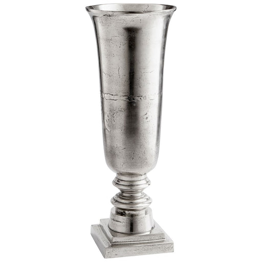 Cyan Design Large Relic Vase, Raw Nickel - 10173