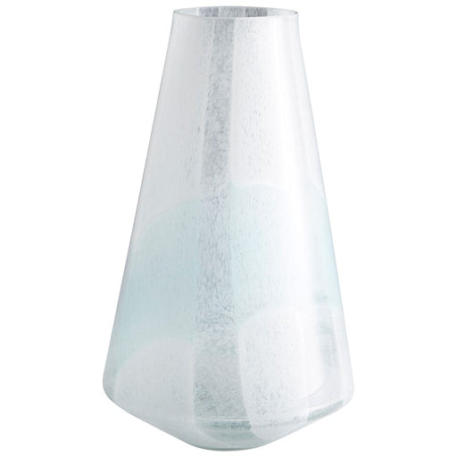 Cyan Design Large Backdrift Vase, Sky Blue/White - 10290