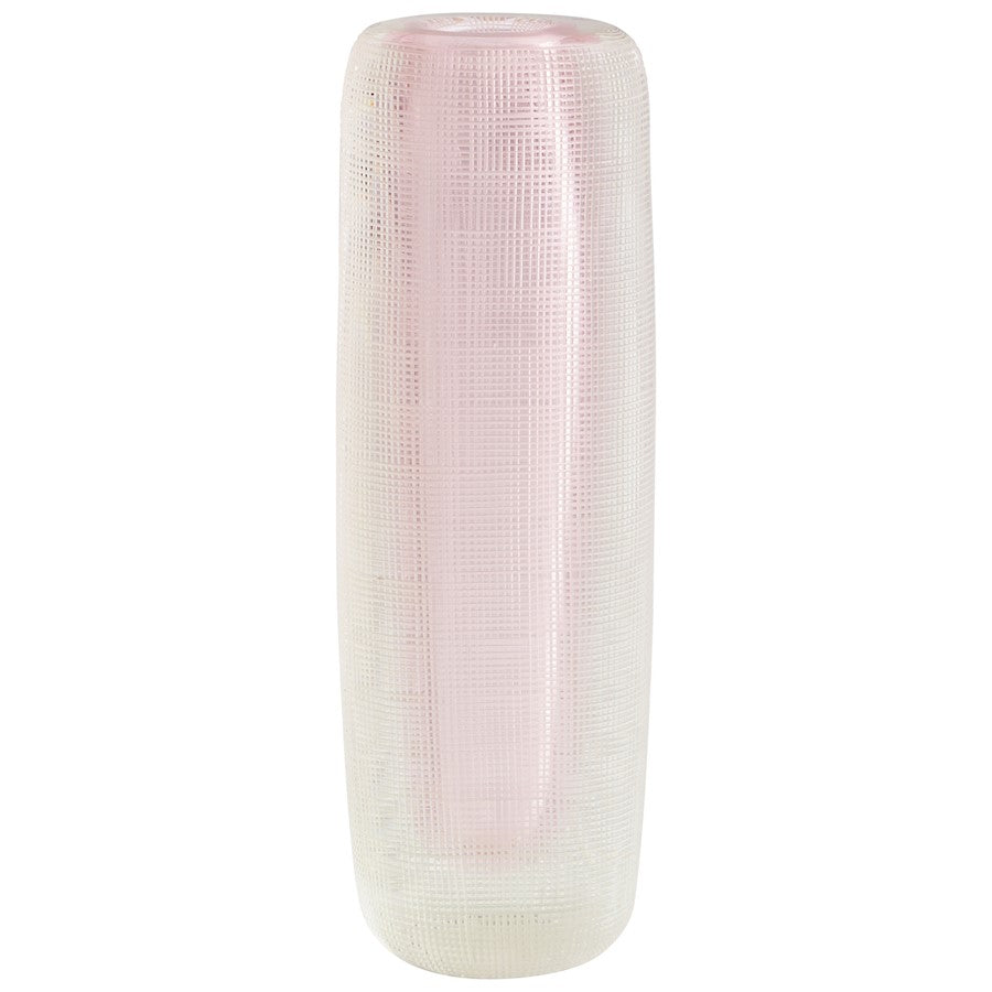 Cyan Design Larissa Vase, Pink/Clear - 10300