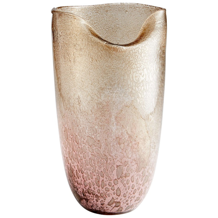 Cyan Design Large Prospero Vase, Purple/Gold Dust - 10319