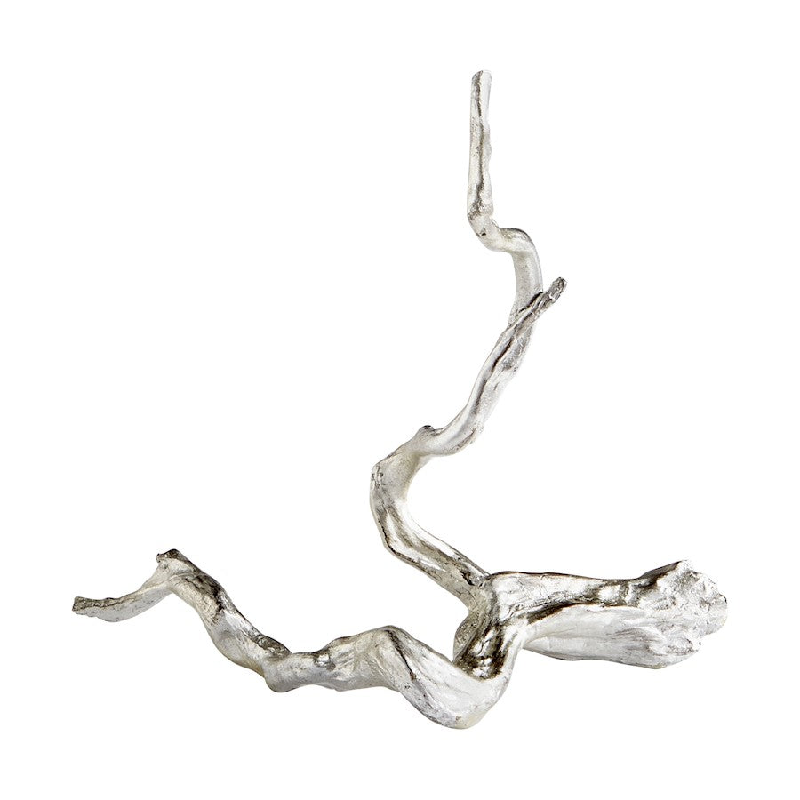 Cyan Design Small Drifting Sculpture, Silver Leaf - 10326