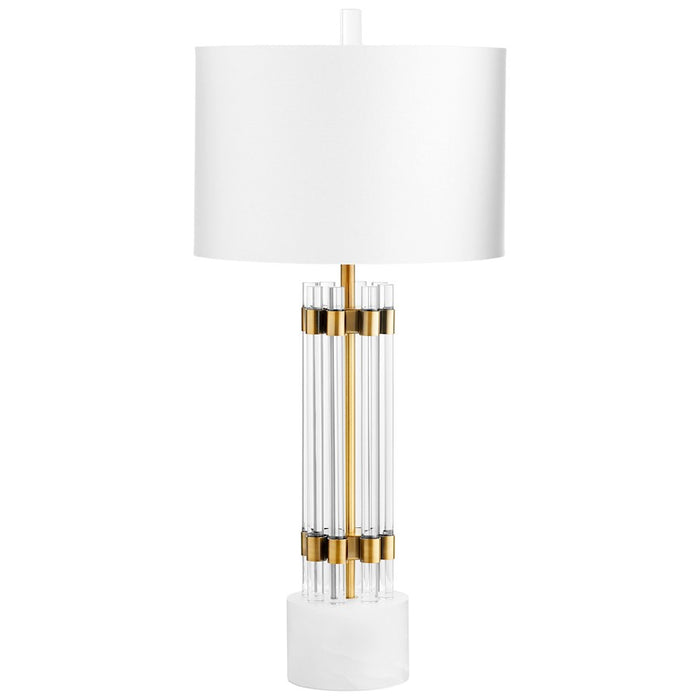 Cyan Design Kerberos Lamp with LED Bulb, Brass - 10354-1