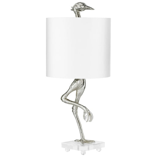 Cyan Design Ibis Table Lamp with LED, Silver Leaf - 10362-1