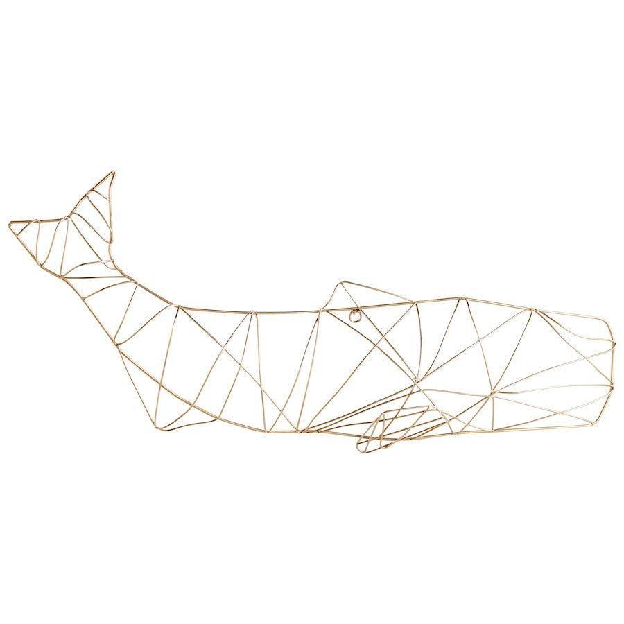 Cyan Design Humpback Wall Art, Gold - 10388