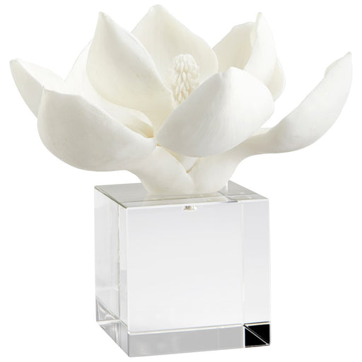 Cyan Design Oleander 8" Sculpture, White - 10432