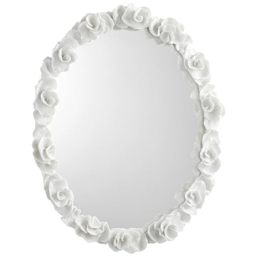 Cyan Design Gardenia Mirror, White - 10498