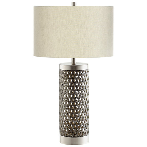 Cyan Design Fiore Lamp with LED, Satin Nickel - 10547-1