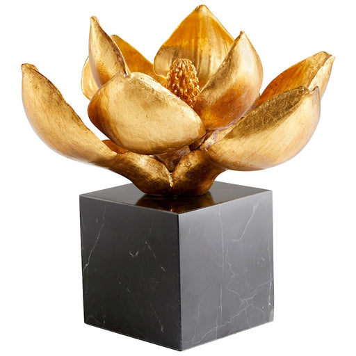 Cyan Design Edelweiss Sculpture, Gold/Black - 10560
