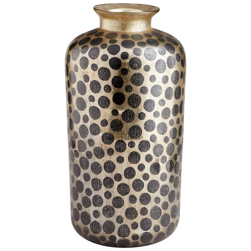 Cyan Design Sunray Plain Vase, Gold/Black - 10683