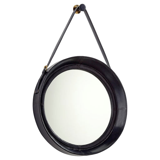 Cyan Design Round Venster Mirror, Blue - 10717