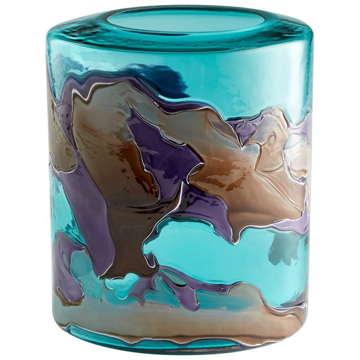 Cyan Design Ahoy 11" Vase, Blue - 10846