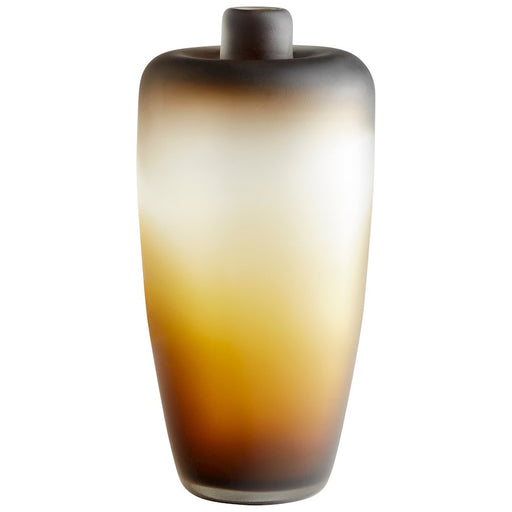 Cyan Design Jaxon 10" Vase, Amber Swirl - 10857