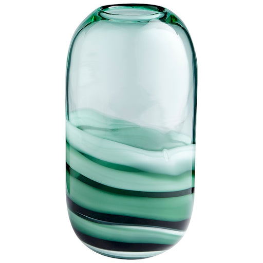 Cyan Design Large Torrent Vase, Green - 10884