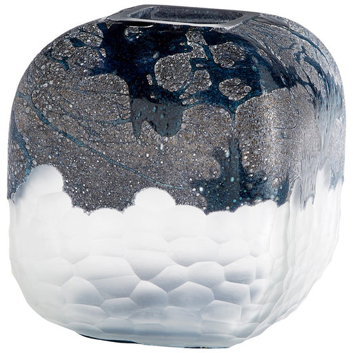 Cyan Design Large Bosco Vase, Blue/White - 10899