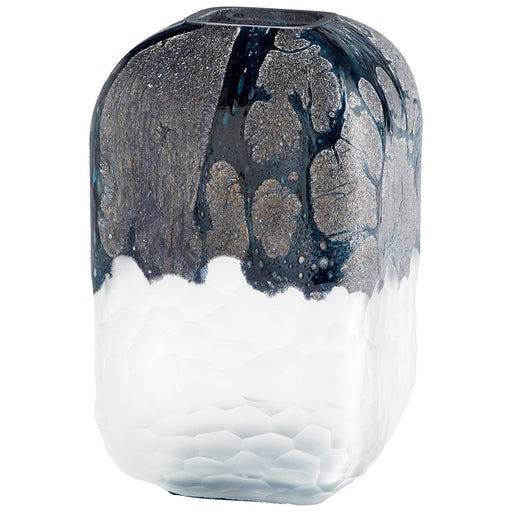 Cyan Design Small Bosco Vase, Blue/White - 10900