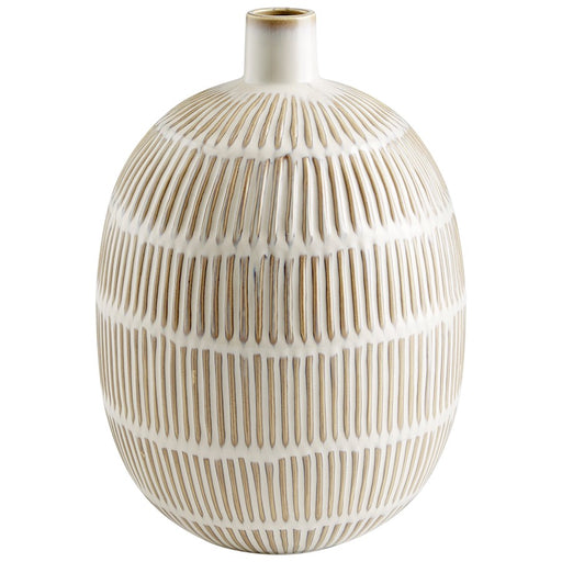 Cyan Design Saxon 10" Vase, Oyster Blue - 10923