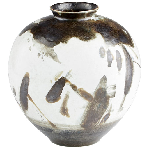 Cyan Design Mod 9" Vase, Black/White - 10940