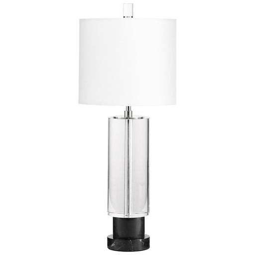 Cyan Design Gravity Table Lamp, Clear/Black - 10955