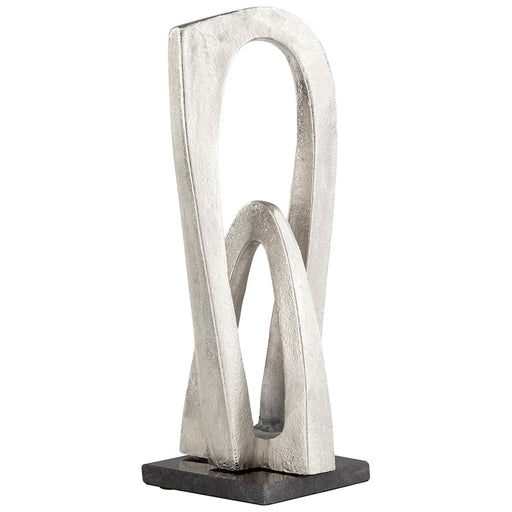 Cyan Design Double Arch Sculpture, Silver - 11012