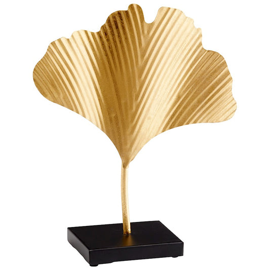 Cyan Design Medium Palme D'Or Sculpture, Gold/Black - 11034