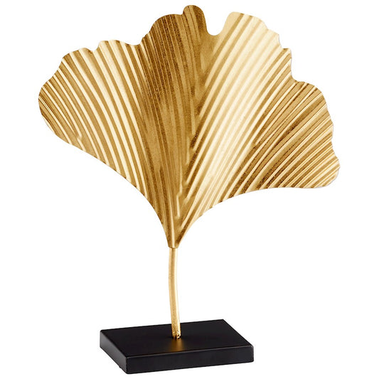 Cyan Design Large Palme D'Or Sculpture, Gold/Black - 11035