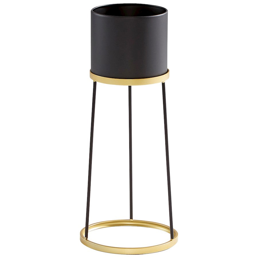 Cyan Design Large Liza Stand, Gold/Black - 11039