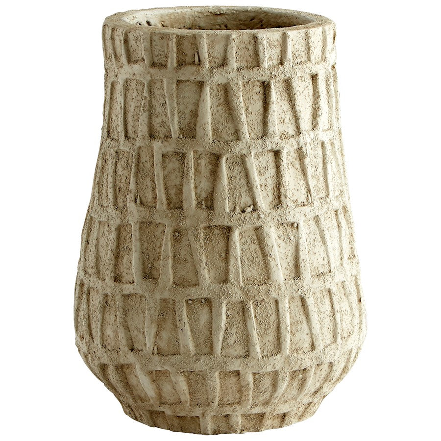 Cyan Design Small Oroville Planter, Sandstone - 11058