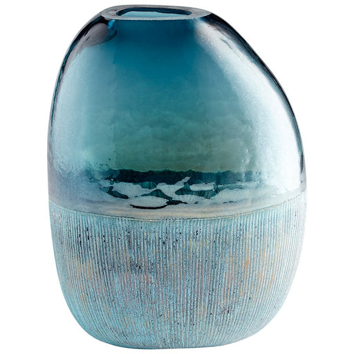 Cyan Design Large Cape Caspian Vase, Blue - 11073