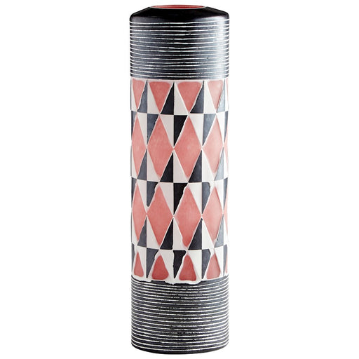Cyan Design Large Mesa Vase, Black/White - 11107