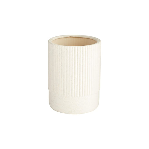 Cyan Design Small Harmonica Vase, White - 11197