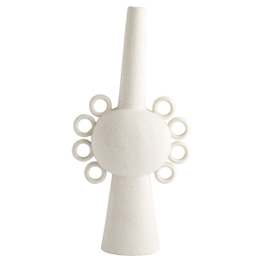 Cyan Design Large Ringlets Vase, White - 11206