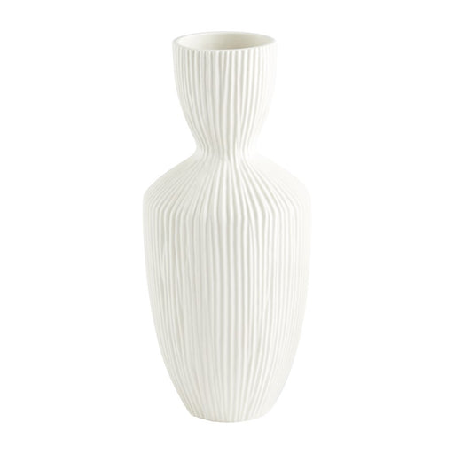 Cyan Design Small Bravo Vase, White - 11208