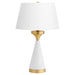 Cyan Design Solid Snow Table Lamp, White - 11220