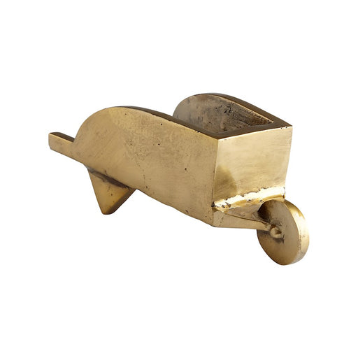 Cyan Design Wheelbarrow Token, Aged Brass - 11231