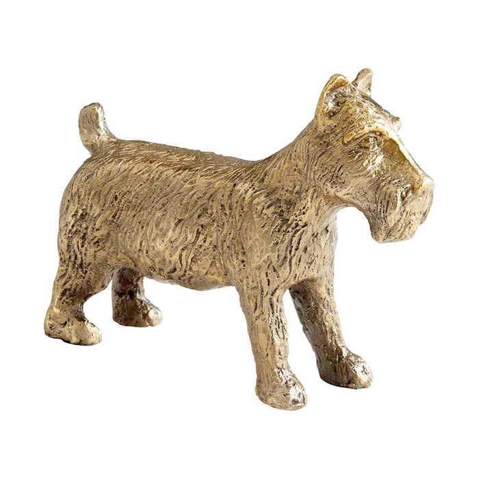 Cyan Design Dog Token, Aged Brass - 11236
