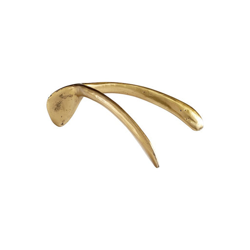Cyan Design Wishbone Token, Aged Brass - 11238