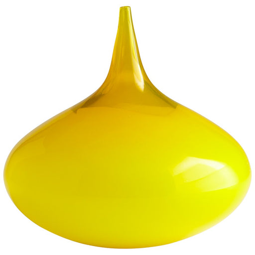 Cyan Design Small Moonbeam Vase, Yellow - 4057