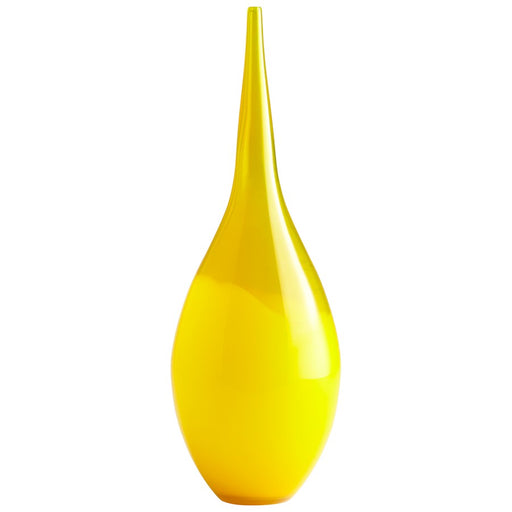 Cyan Design Large Moonbeam Vase, Yellow - 4058