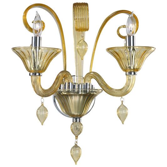 2 Lamp Wall Sconce