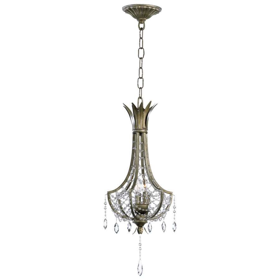 3 Lamp Pendant, St. Regis Bronze