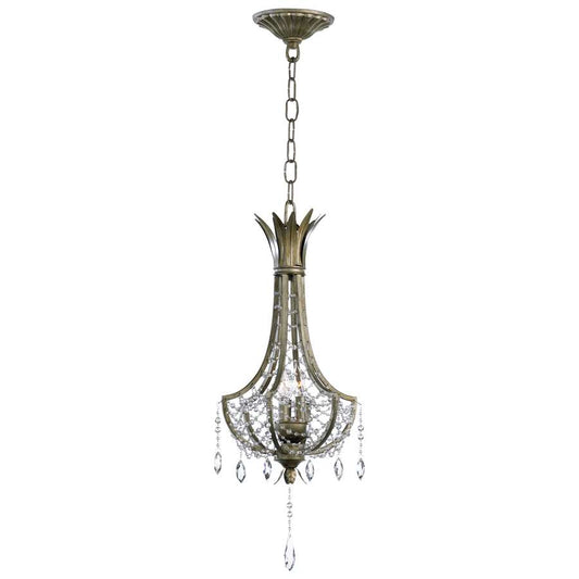 3 Lamp Pendant, St. Regis Bronze