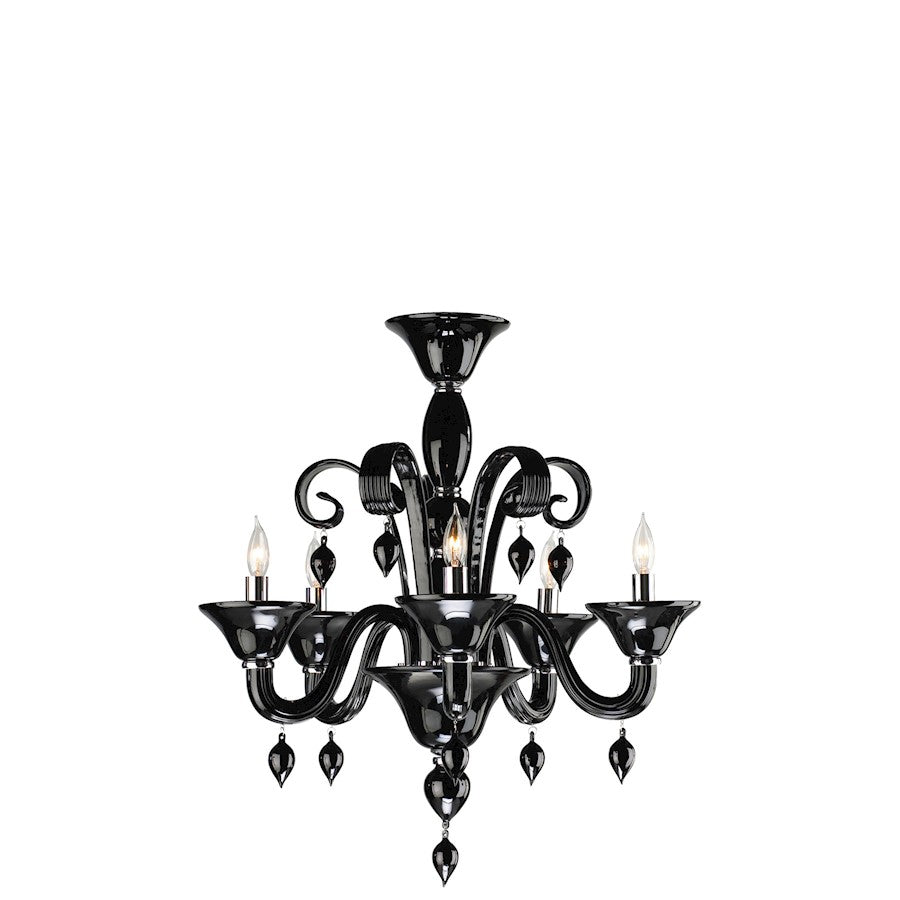 Treviso Chandelier, Chrome