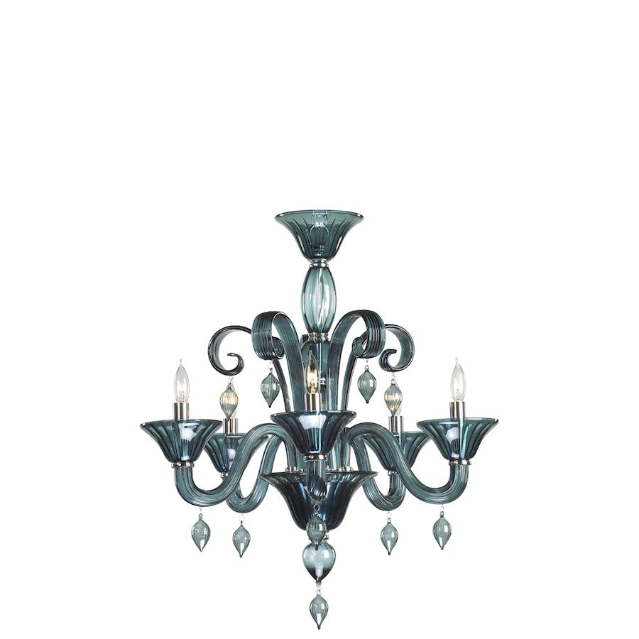 Treviso Chandelier, Chrome