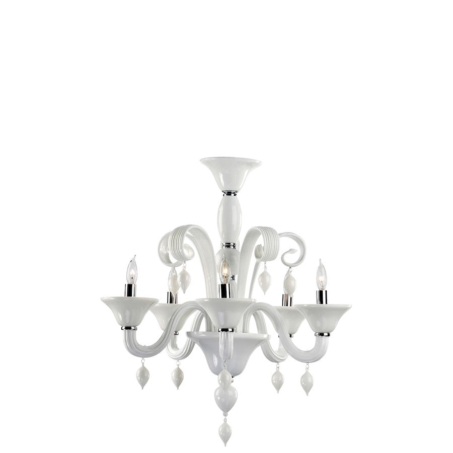 Treviso Chandelier, Chrome