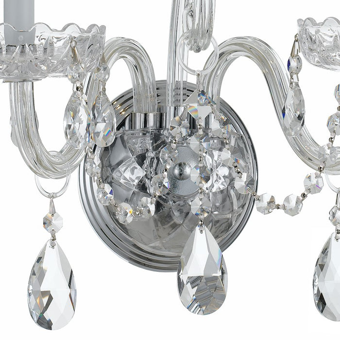 Crystorama Traditional Spectra Crystal Wall Sconce