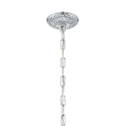 5 Light Mini Chandelier, Chrome