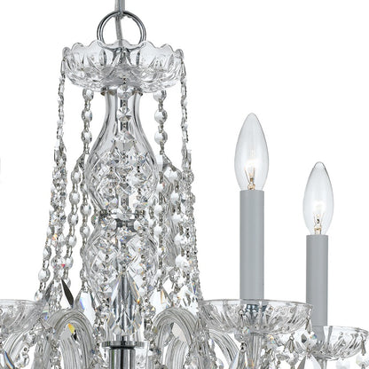 5 Light Mini Chandelier, Chrome