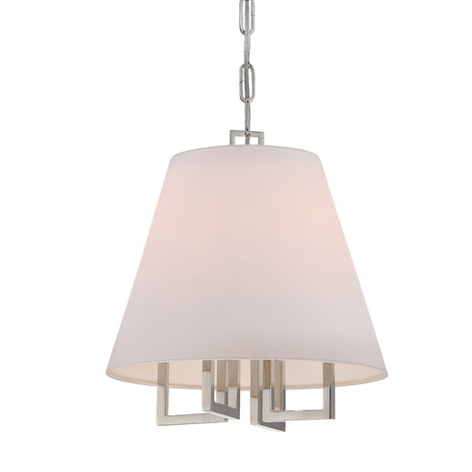 Westwood Mini Chandelier in Polished Nickel