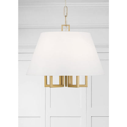 Westwood Mini Chandelier, Vibrant Gold