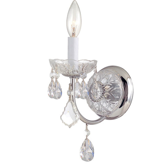 Clear Crystal Wall Sconce